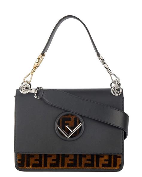 fendi kan i ff logo|Fendi kan i f purse.